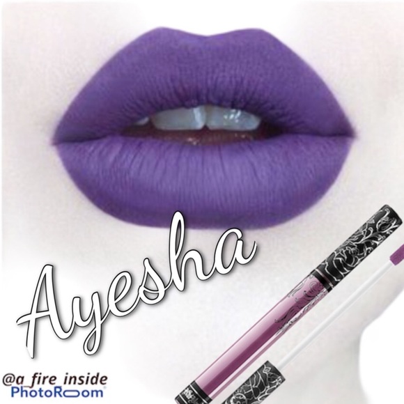 Kat von D KVD Everlasting Liquid Lip Ayesha lavender purple goth gothic new - Picture 3 of 9